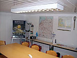 Schulungsraum unserer Bootsfahrschule in Töplitz